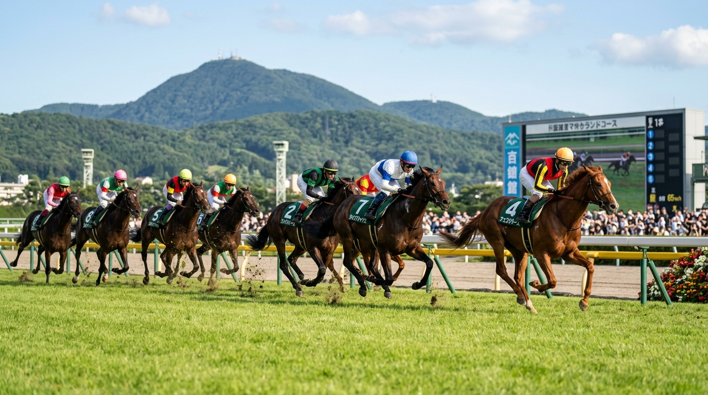 函館競馬場で買える血統｜芝・ダート 距離別「相性のいい種牡馬」完全ガイド
