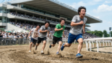芸人が東京競馬場を本気疾走！「日本芸人ダービー」とは