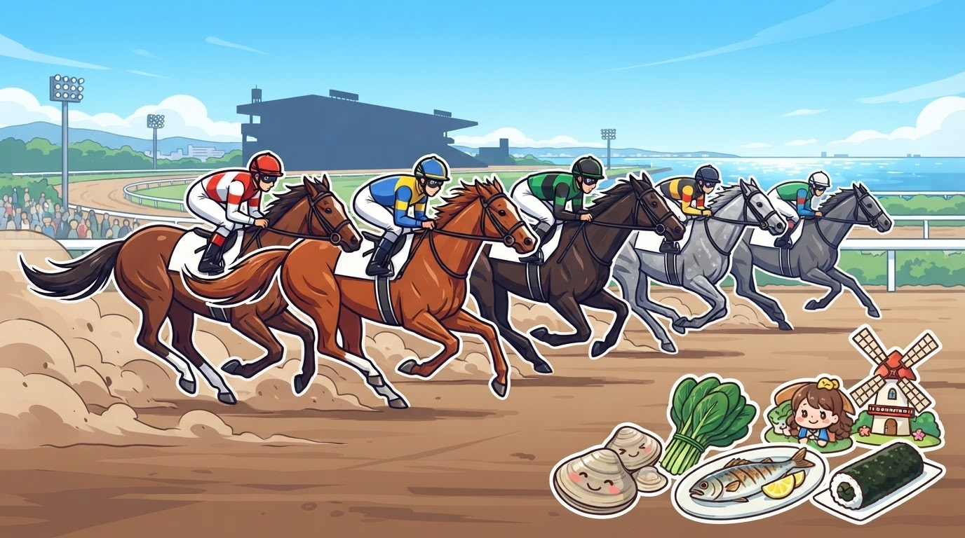 船橋競馬場の天気予報｜船橋競馬観戦ガイド