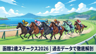 函館2歳ステークス2026｜”荒れる新馬戦上がり重賞”を過去データで先読み