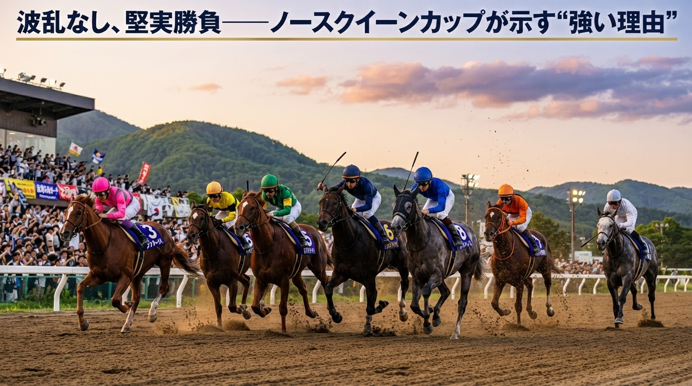 ノースクイーンカップ〔H2〕門別、なぜ「硬い決着」になりやすいのか