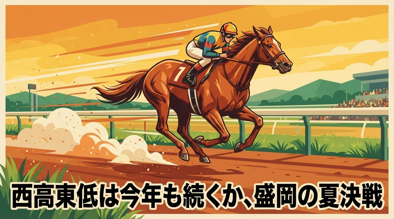 笠松サマーカップ|真夏の砂は誰に微笑むか