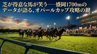 オパールカップ2026｜盛岡芝1700mのデータから読む傾向と推奨馬