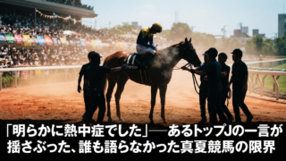 川田将雅騎手「明らかに熱中症でした」——ダノンフィーゴのコメントが問いかけた真夏競馬の課題