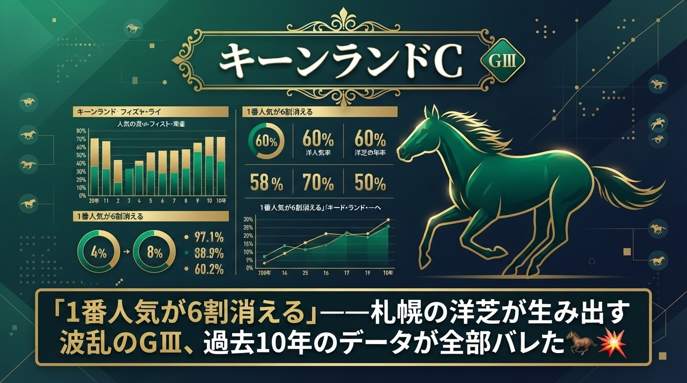 新潟2歳ステークス2026|データで丸裸——「荒れる?堅い?」10年分の答えがここにある🏇