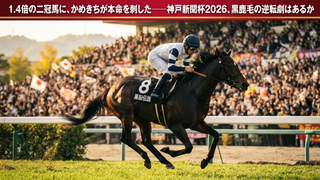 🏇 神戸新聞杯2026【かめきち本命◎アルトラムス】ロブチェン1枠の死角とデータが示す逆転シナリオ